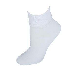 Jefferies Socks Women's Organic Cotton Turn Cuff Socks